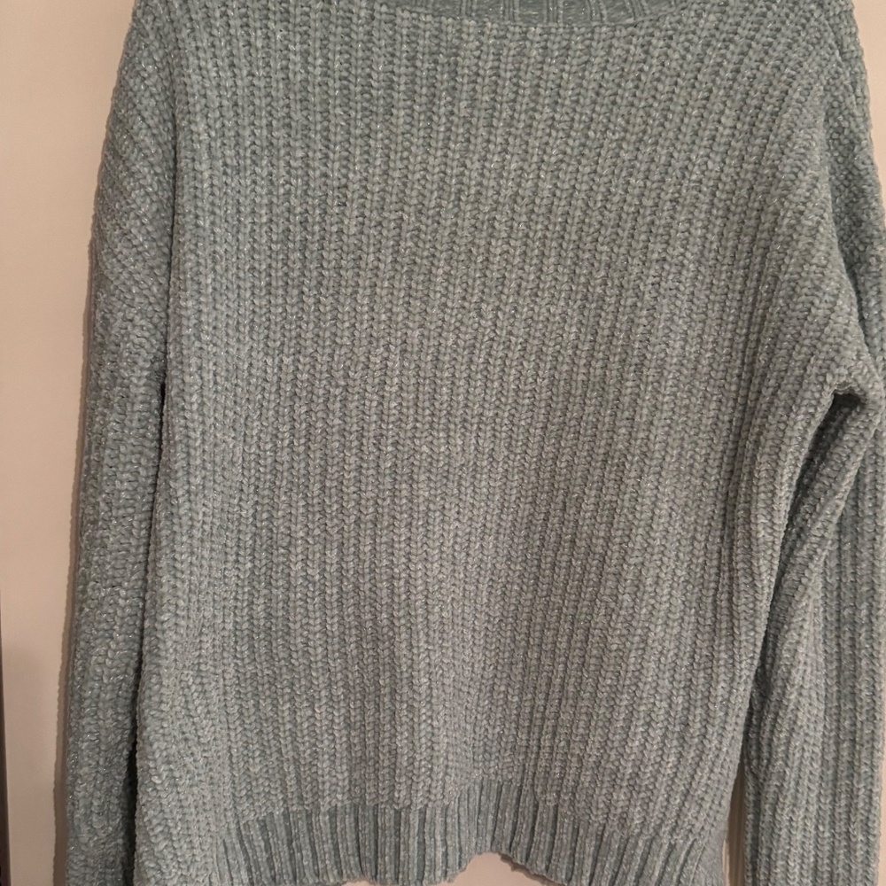 Aerie Light Blue Women’s Pullover Sweater Size M Medium - Picture 3 of 3